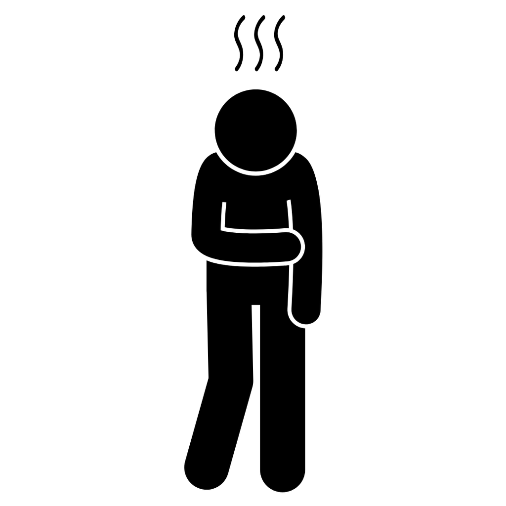 Noisy breathing and secretions