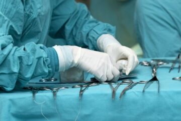 Fast-track surgery for pancreatic cancer - operating theatre scene