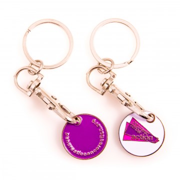 Pancreatic Cancer Action trolley keys