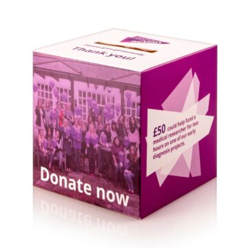 Pancreatic Cancer Action collection box