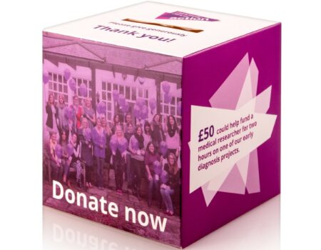 Pancreatic Cancer Action collection box