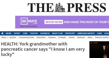The Press pancreatic cancer survivor