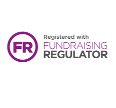 Logo of 'Registered with Fundraising Regulator'