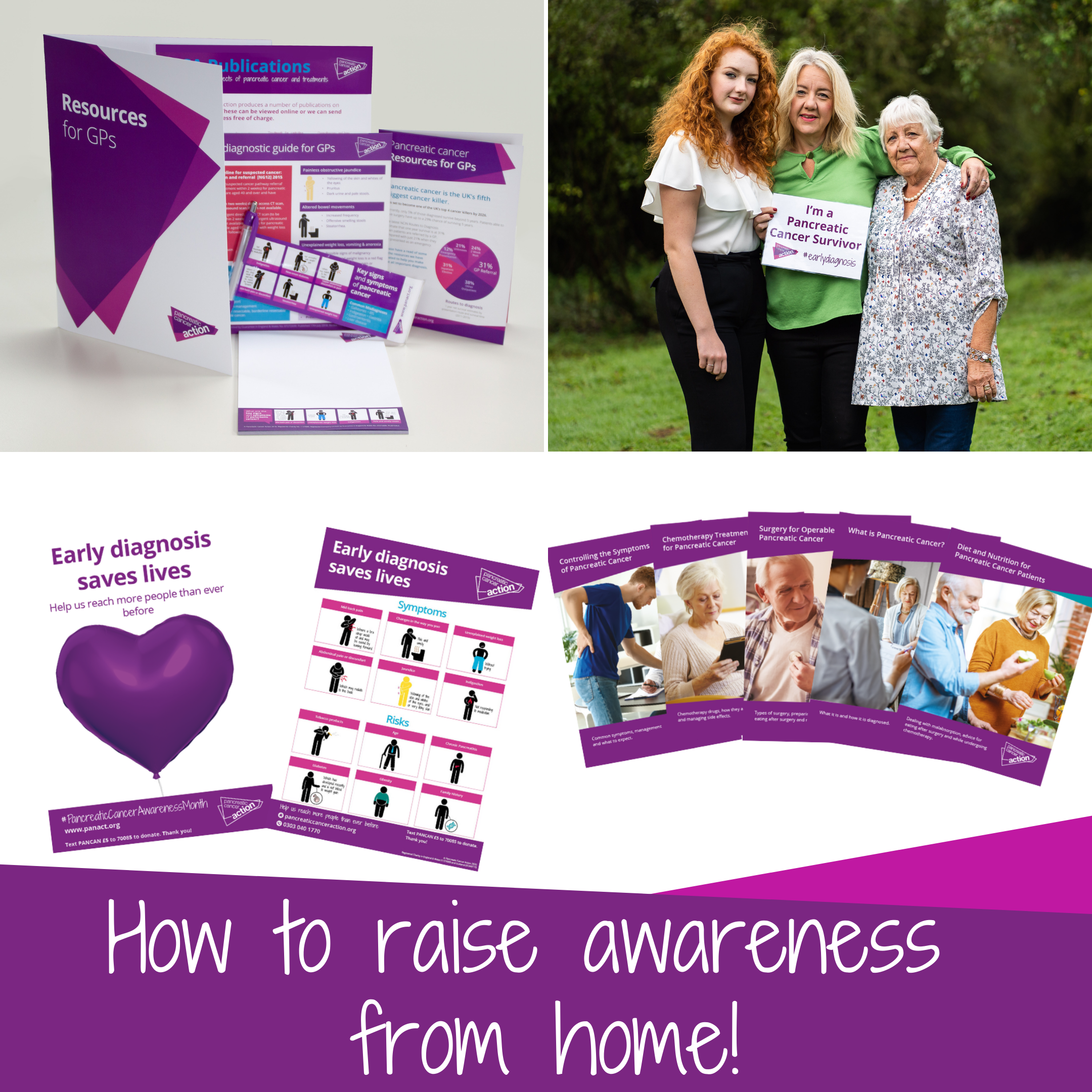 How to raise awareness from home
