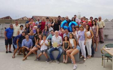 Louis 60th with family