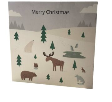 scenery christmas card
