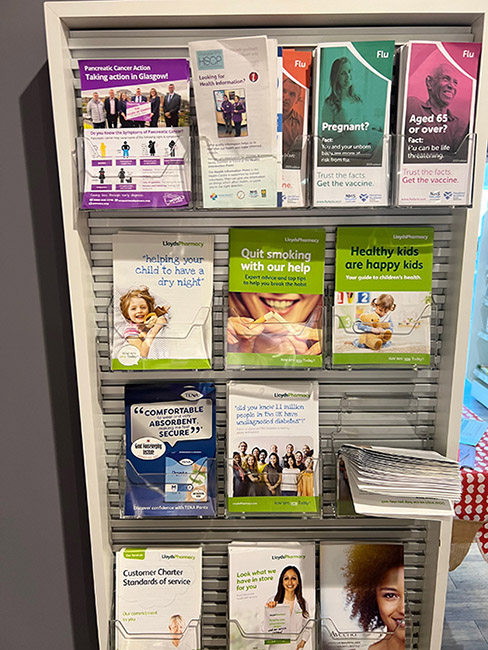 Prevention in action leaflets in situ