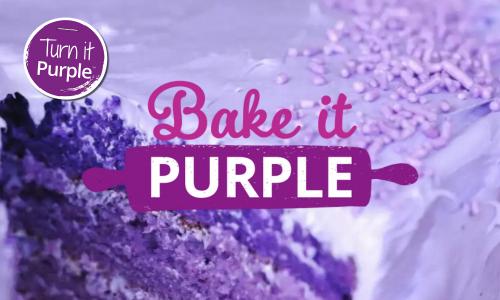 Bake it Purple - Turn it Purple and fundraise for Pancreatic Cancer Awareness Month.