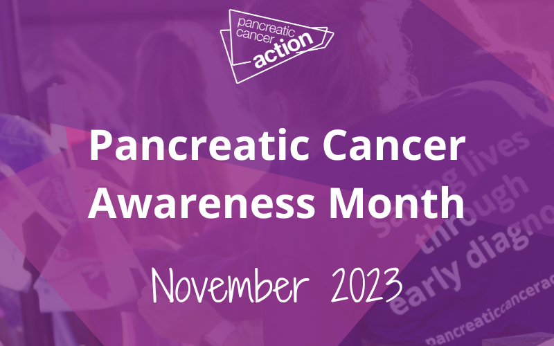 Pancreatic Cancer Awareness Month (PCAM) takes place in November 2023