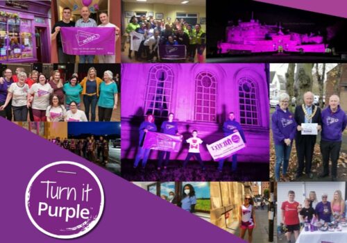 Turn it Purple and fundraise for Pancreatic Cancer Awareness Month.